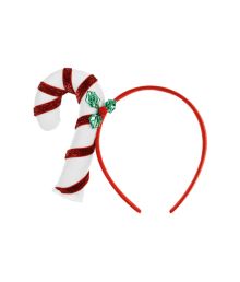 Pannband med candy cane
