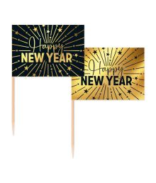 Happy New Year kageflag, 50 stk