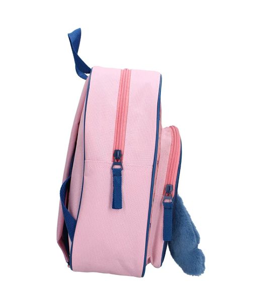 Lyserød Stitch rygsæk 
