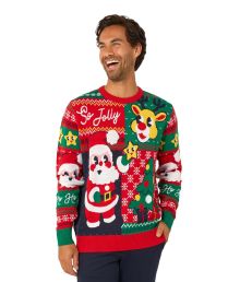 Happy Claus julesweater XS
