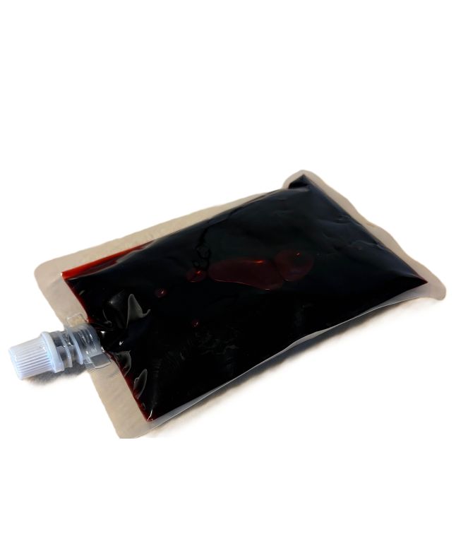 Kunstig blod i pose, 250 ml.