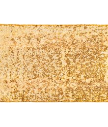 Bordslöpare med guldpaljetter