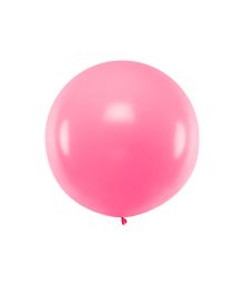 Pastellrosa jumbo ballong, 1 st