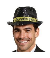 Sort gangster hat happy new year