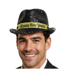 Sort gangster hat happy new year