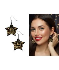 Happy new year øreringe