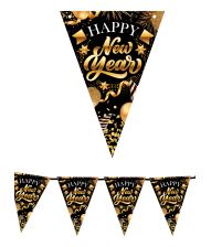 Happy new year vimpelguirlande