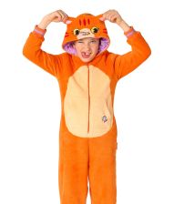 Red cat onesie 98-104 3-4 år