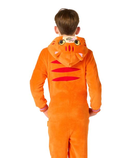 Red cat onesie 98-104 3-4 år