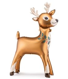 Folieballong med ren, 65 x 105 cm