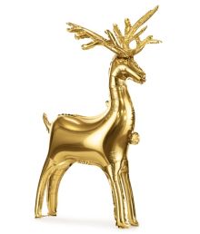 Folieballong med ren, 73 x 42 cm