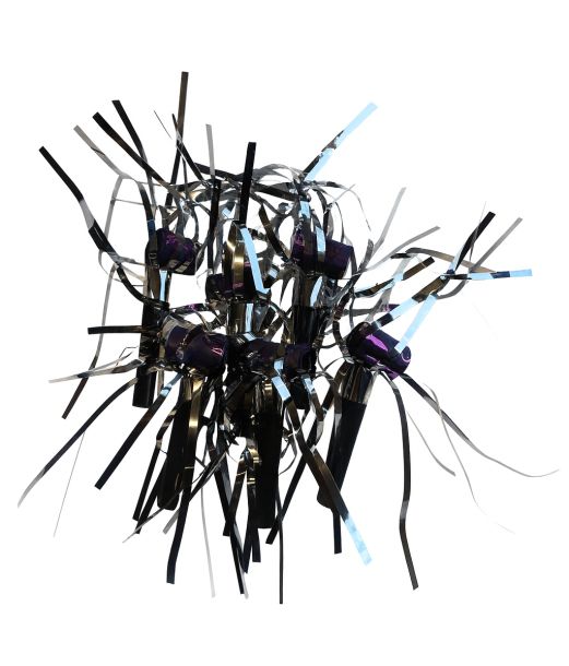 Rysler lilla sølv 6 stk