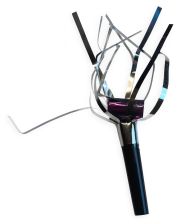 Rysler lilla sølv 6 stk