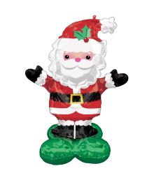 Stående folie ballon Julemand 