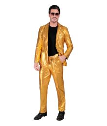 Guldfärgad kostym