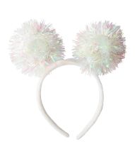 Hårbøjle permor pompoms