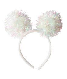 Hårbøjle permor pompoms