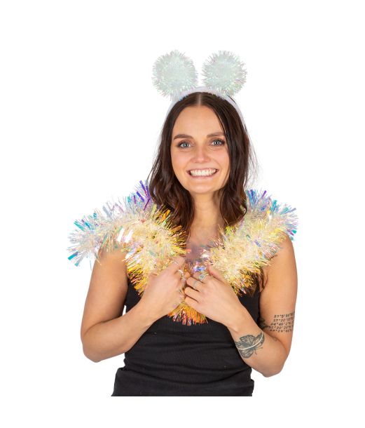 Hårbøjle permor pompoms