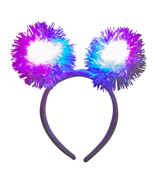 Hårbøjle permor pompoms