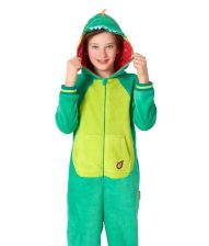 Dino onesie 14-16år 158-176cm