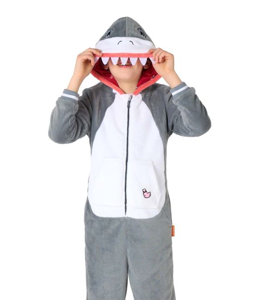 Haj onesie 3-4år 98-104cm
