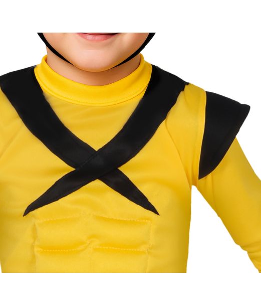 Gul Superhelt 10-12 år