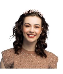 Diadem med strass för prinsessor