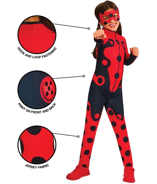 Miraculous Ladybug 3-4 år 98-104 cm