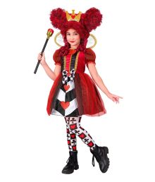 Hjärter dam maskeraddräkt