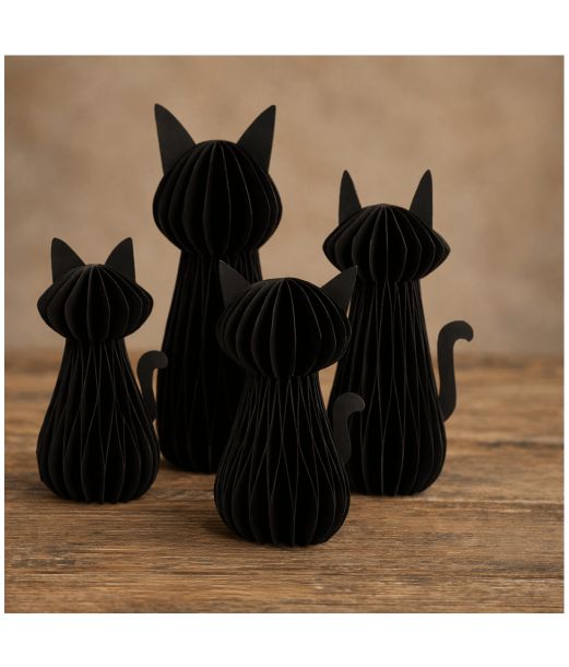 Papirvæv kat, 25 cm