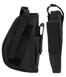 Svart pistolbenshölster, höger ben