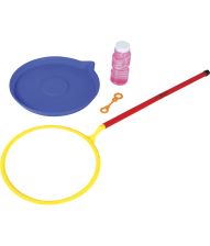 Sæbeboble ring med fad