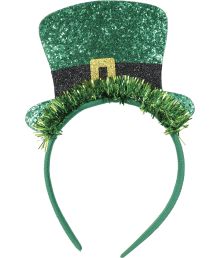 Skt Patrick hårbøjle med hat