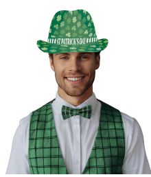 Skt Patrick kløver fedora