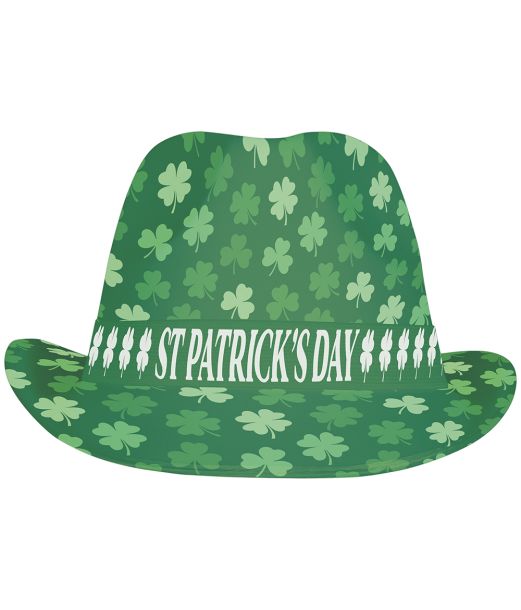 Skt Patrick kløver fedora