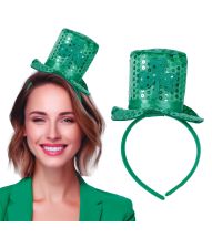 Skt. Patrick hat på hårbøjle