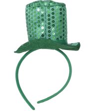 Skt. Patrick hat på hårbøjle