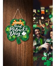 Skt. Patrick kløverskilt, træ