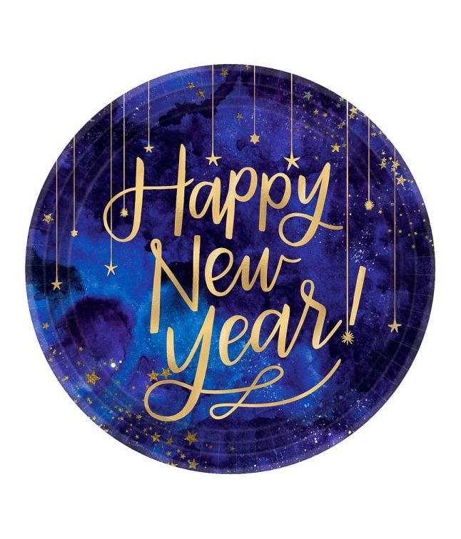 Tallerken New year Lilla 27 cm