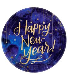 Tallerken New year Lilla 27 cm