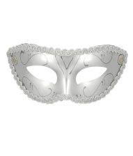 Halvmaske Gabriella sølv