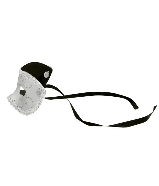Halvmaske Gabriella sølv