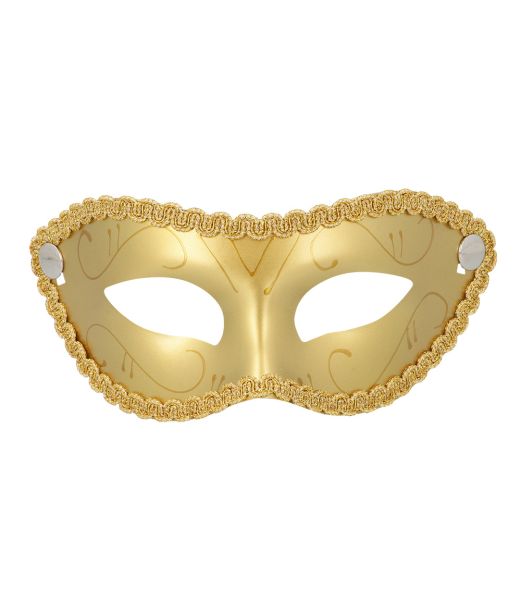 Halvmaske Gabriella guld