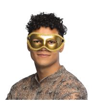 Halvmaske Gabriella guld