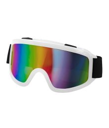 Vita skidglasögon