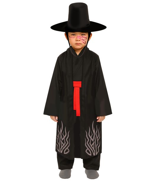 K-pop black demon 5-6år 115-123cm