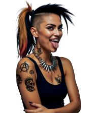 Punk tatoveringer 