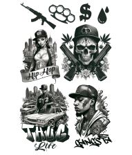 Gangster tatoveringer 