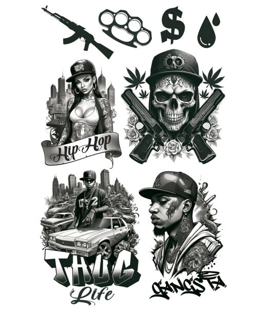 Gangster tatoveringer 
