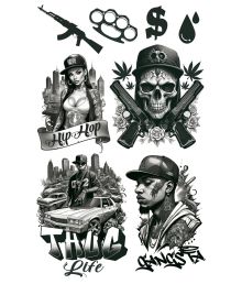 Gangster tatoveringer 